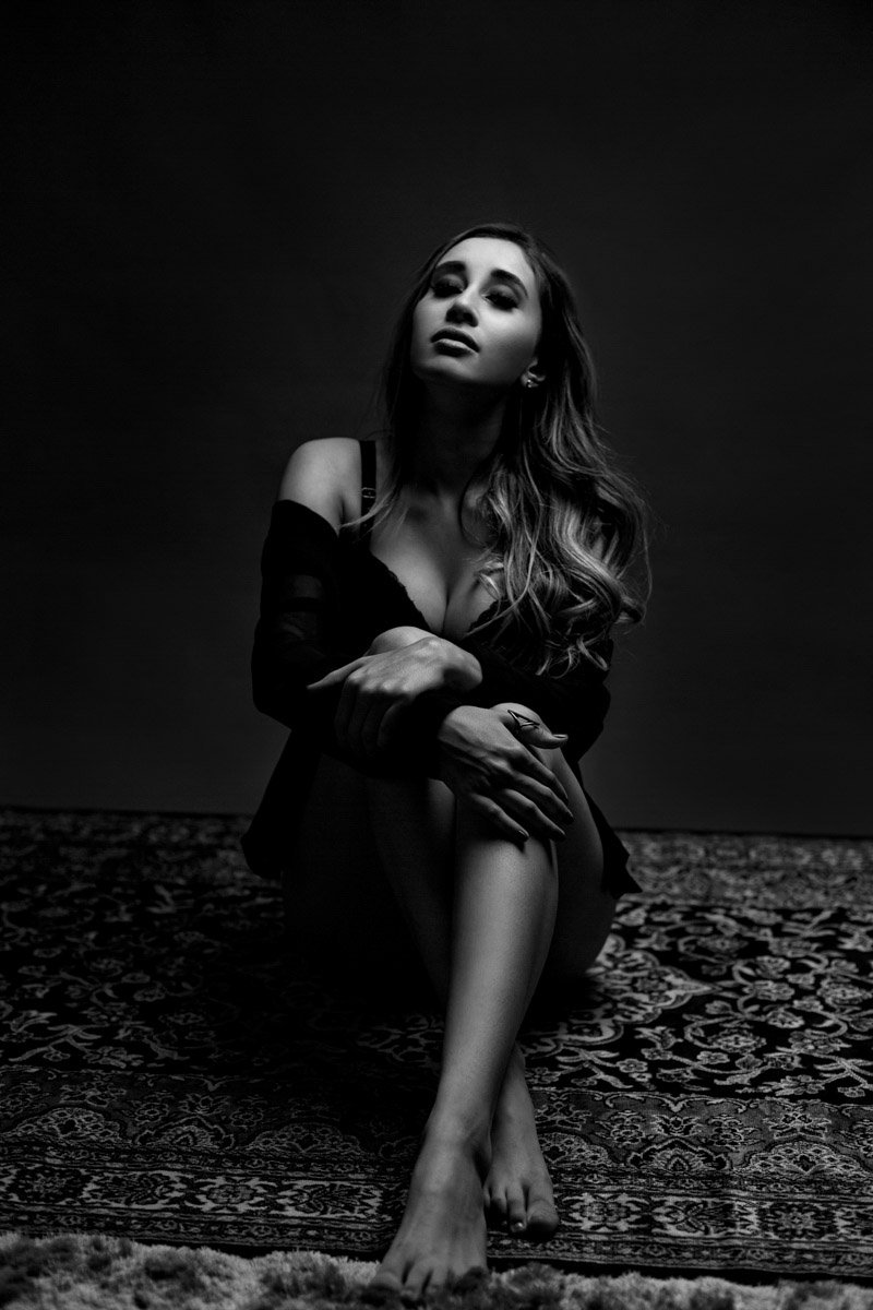 ensaio casual sensual